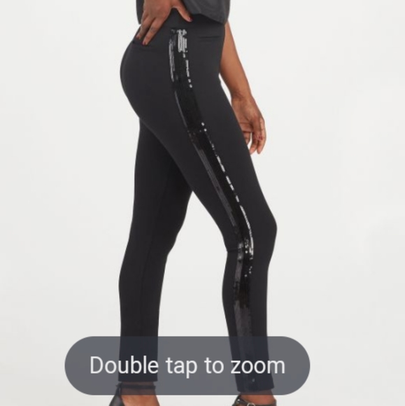 spanx sequin pants